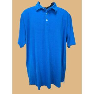 Peter Millar Collection Mens Blue Polo XXL Perfect Pique
